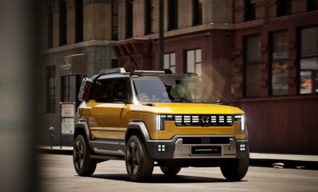 Mahindra Vision S Concept Front Three Quarters