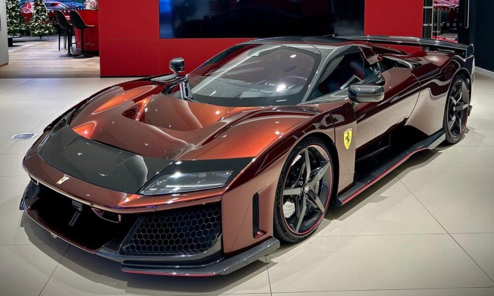 Europe's first Ferrari F80 delivered to a customer in the UK