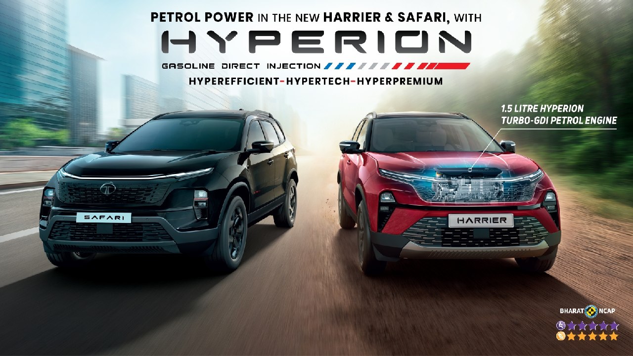 Tata Safari and Harrier Launched with New Petrol Engine