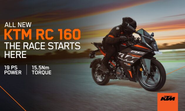 New KTM RC 160 Launched