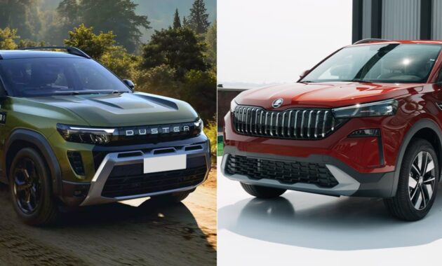 New Renault Duster vs Skoda Kushaq - Specs, Features, Design, Price Comparison