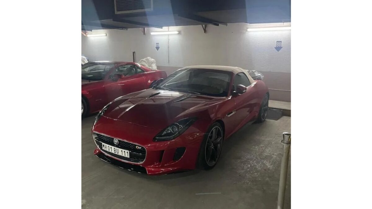 Jaguar F-Type S of Ratan Tata