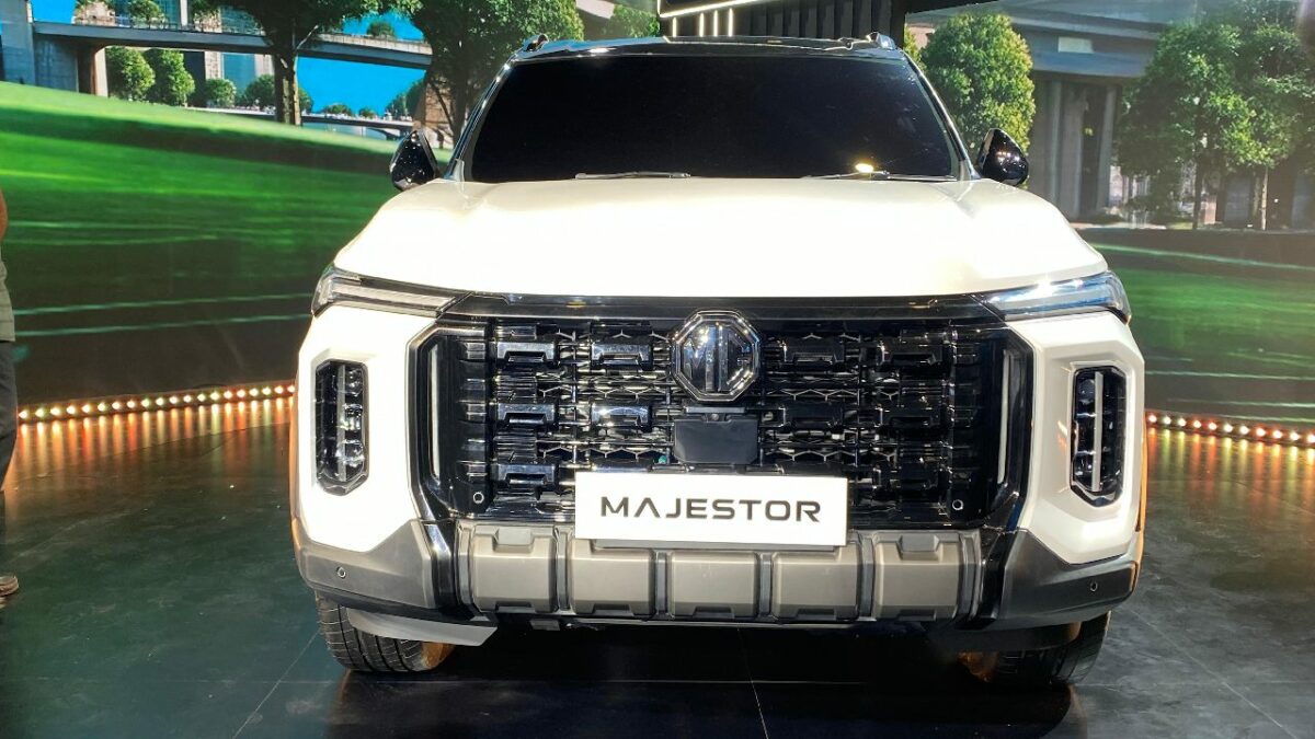 MG Majestor Revealed at Bharat Mobility Expo 2025