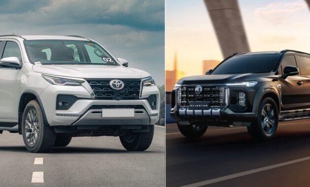 MG Majestor vs Toyota Fortuner Specs Price Features Design Comparison