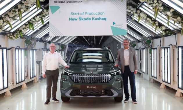 Skoda Starts Production of New Kushaq at Pune Plant