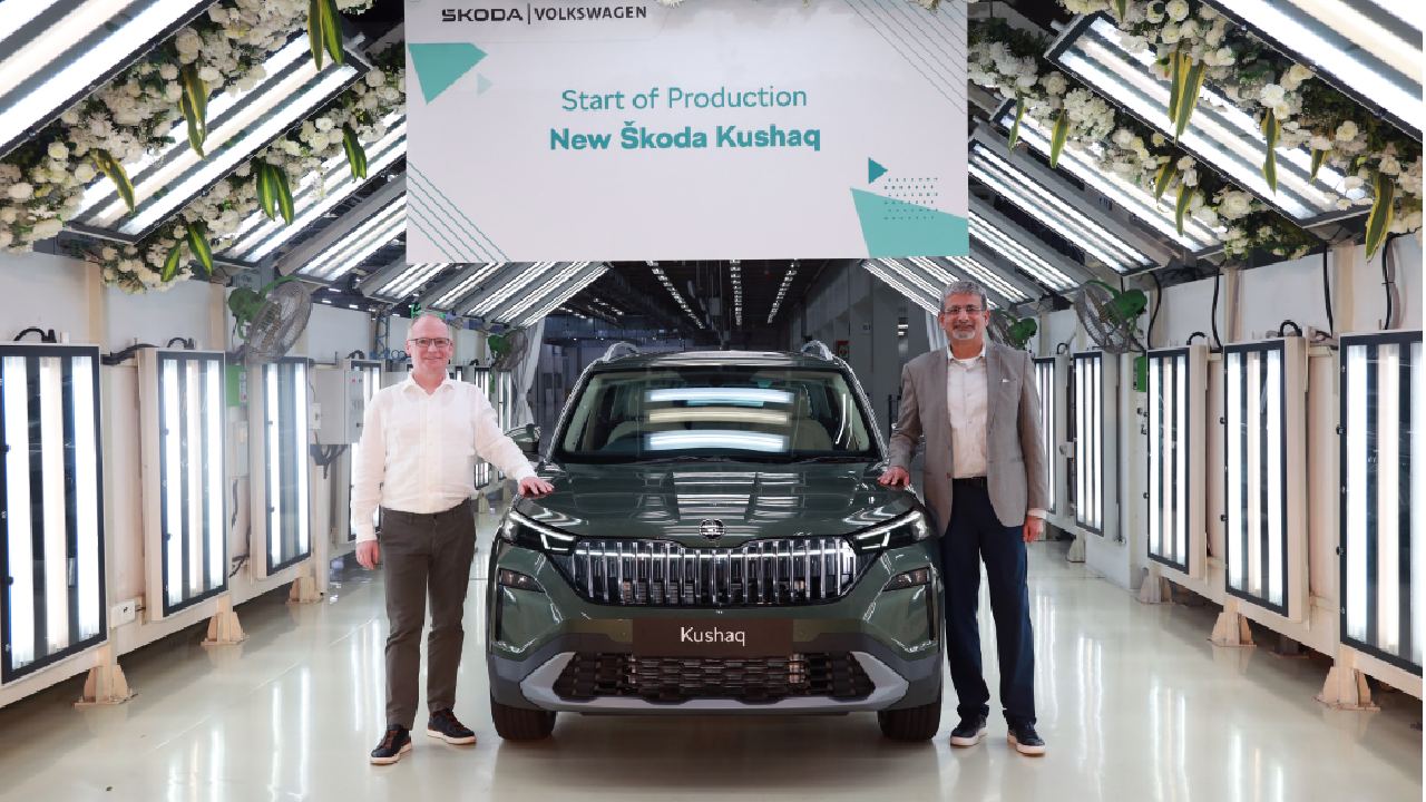 Skoda Starts Production of New Kushaq at Pune Plant