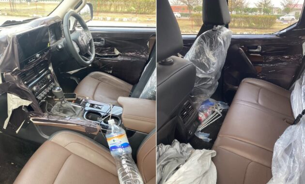 Mahindra Scorpio N Pickup Truck Interior Spied