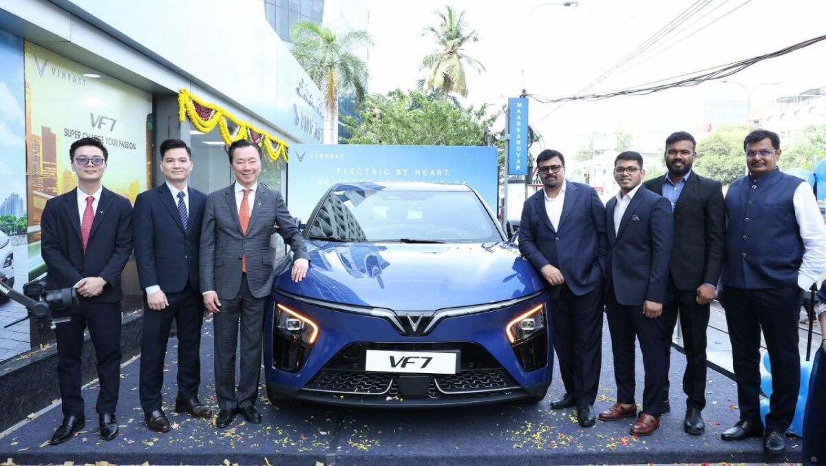 Vinfast VF7 Chennai Showroom Inauguration