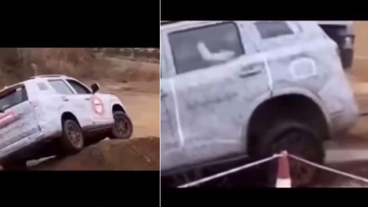 Mahindra Scorpio N Facelift Seen Performing Off-road Challenges