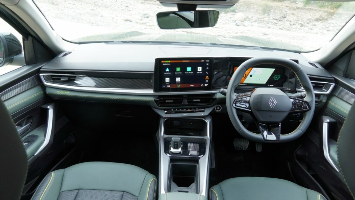 New Renault Duster Interior Dashboard Touchscreen