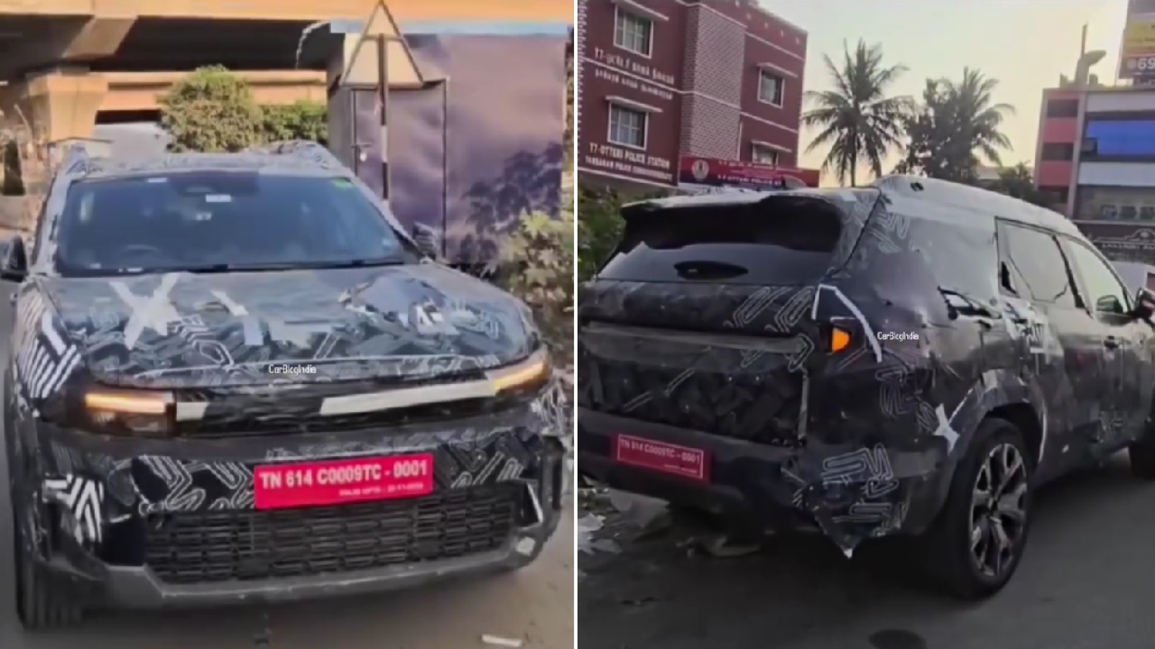 New Renault Bigster 7-seat SUV Spied in India