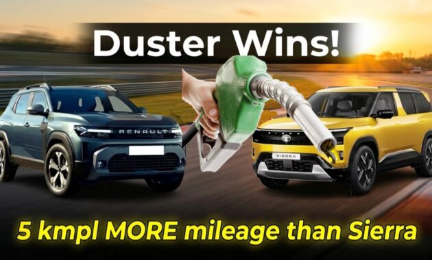 New Renault Duster More Mileage Than Tata Sierra