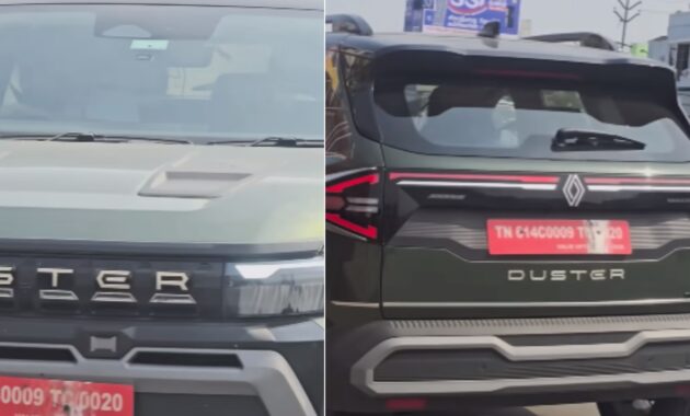 New Renault Duster Seen on Indian Roads Ahead of Launch