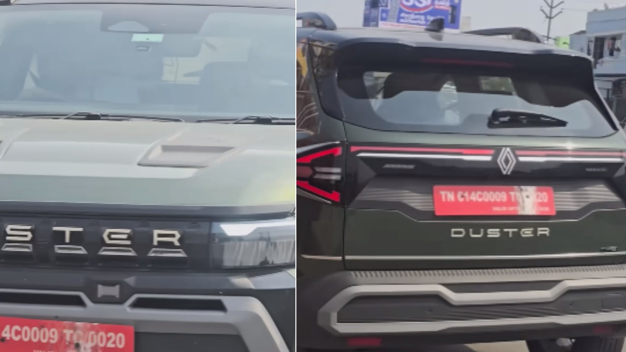 New Renault Duster Seen on Indian Roads Ahead of Launch