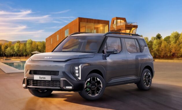 MY2026 Kia Syros Official Image Front Three Quarters