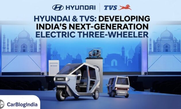 Hyundai TVS Electric Three Wheeler India