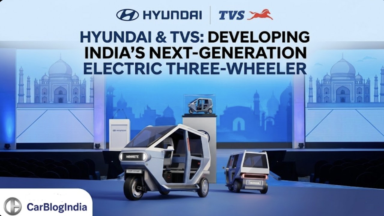 Hyundai TVS Electric Three Wheeler India