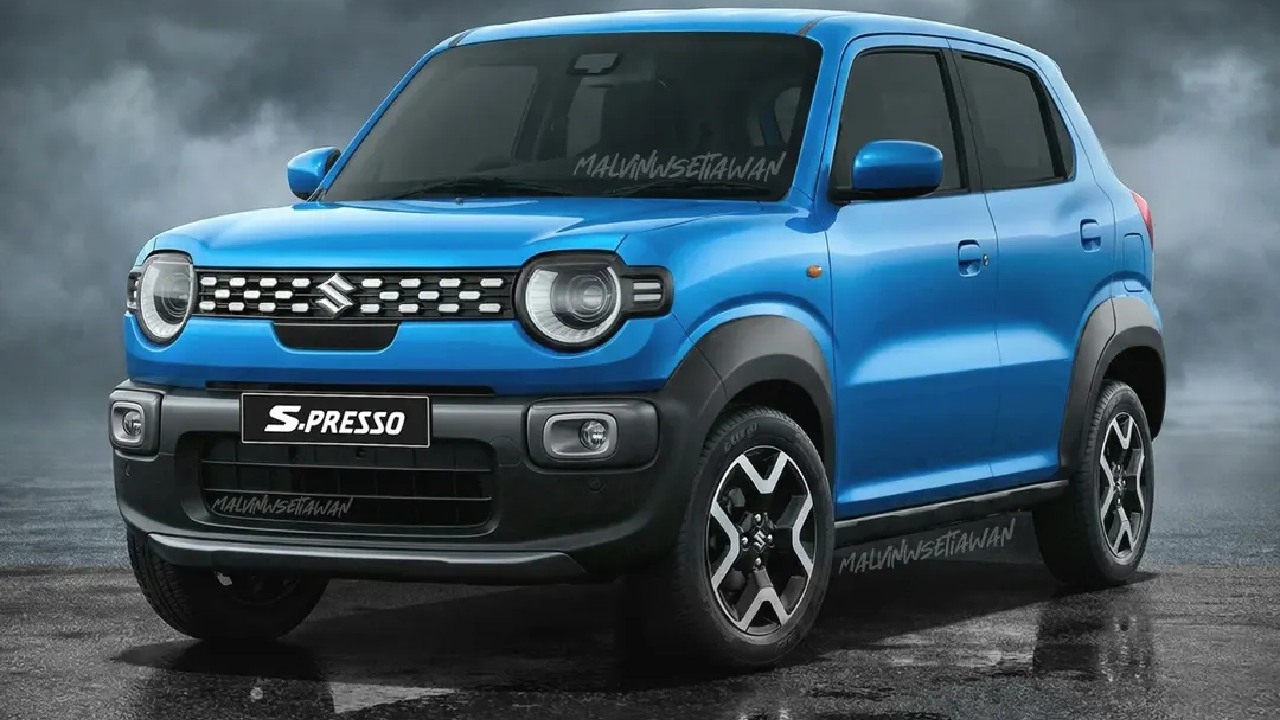 New 2026 Maruti S-Presso Facelift Digitally Rendered