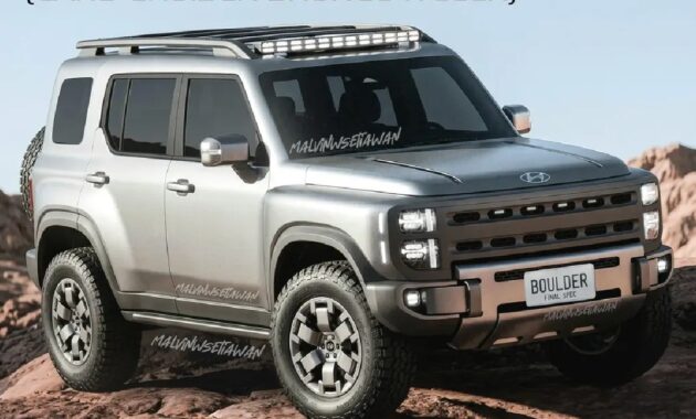 Production-Spec Hyundai Boulder Visualised