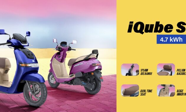 TVS iQube New Variant 4.7 kWh