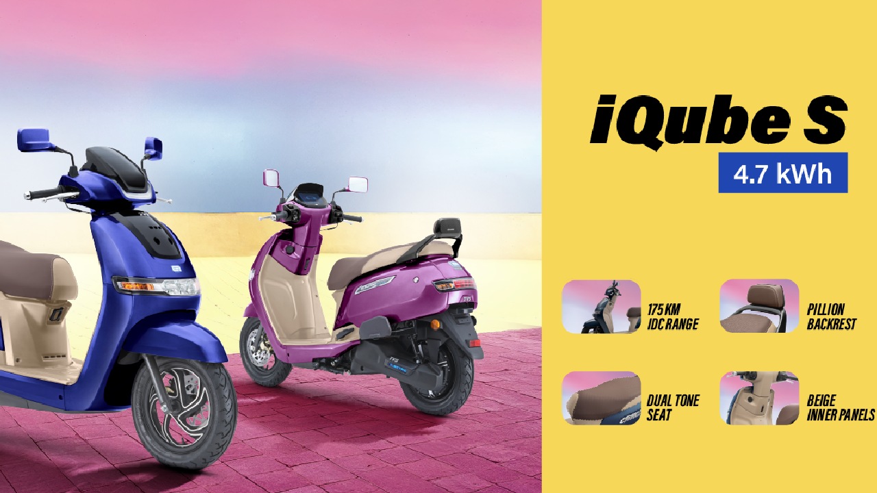TVS iQube New Variant 4.7 kWh