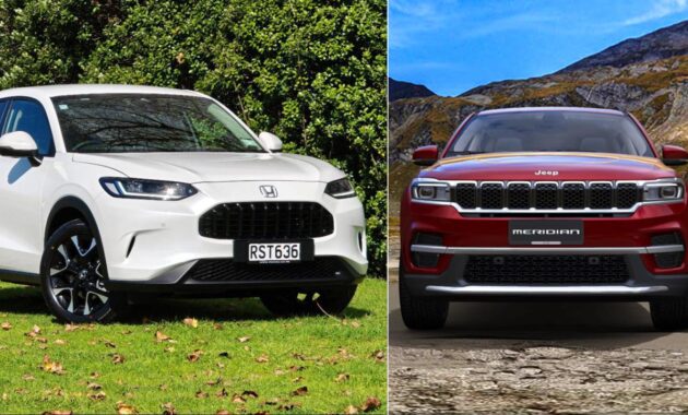 Honda ZR-V vs Jeep Meridian - Specs, Price, Features Comparison