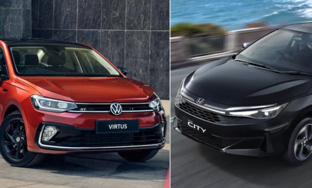 New Honda City vs VW Virtus - Specs, Price, Features Comparison