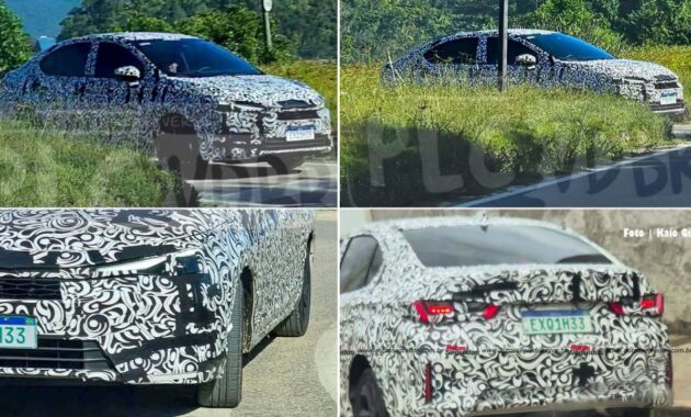 New 2026 Honda City Facelift Spotted Testing
