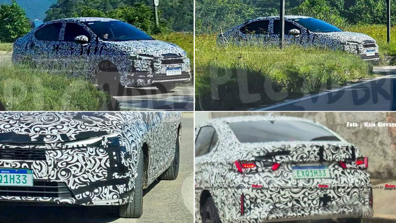 New 2026 Honda City Facelift Spotted Testing