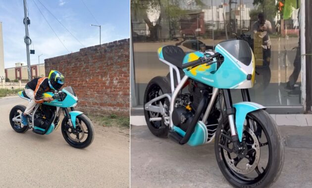 Custom Royal Enfield Hunter 350