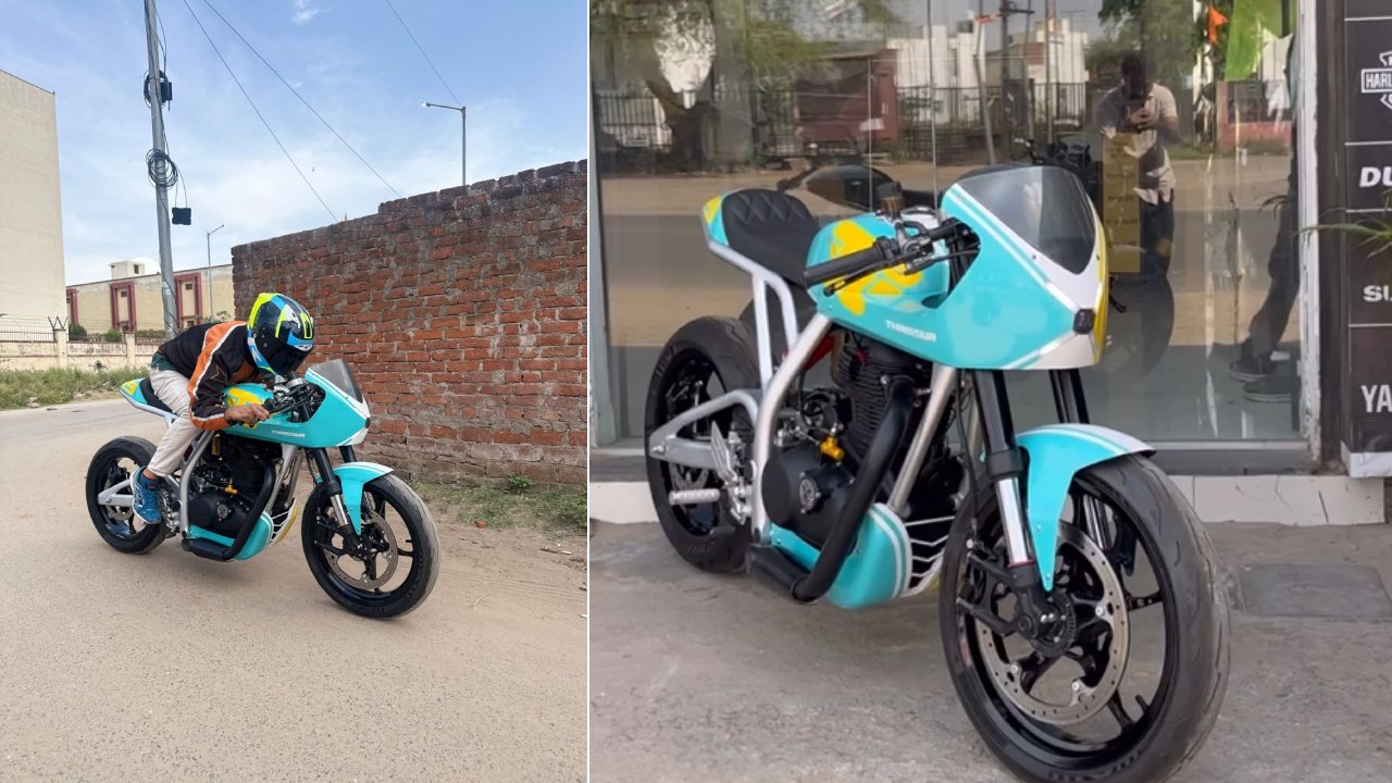 Custom Royal Enfield Hunter 350